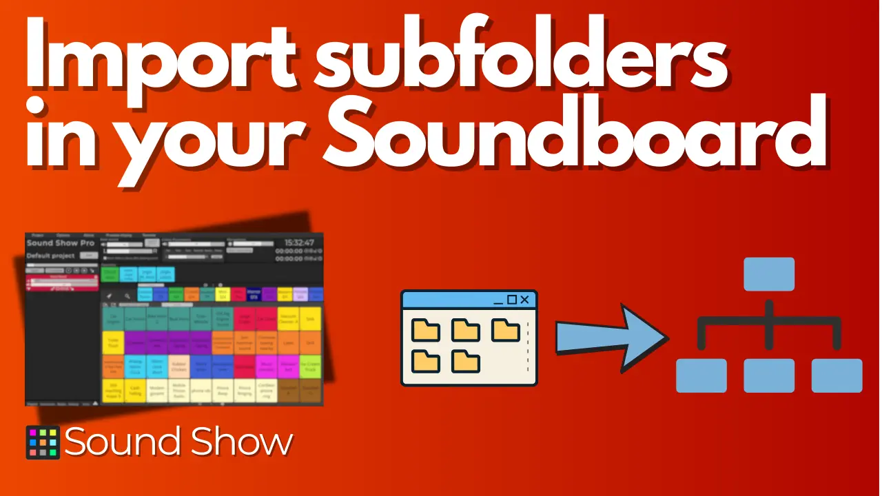 How to import subfolders - Sound Show tutorial | Sound Show